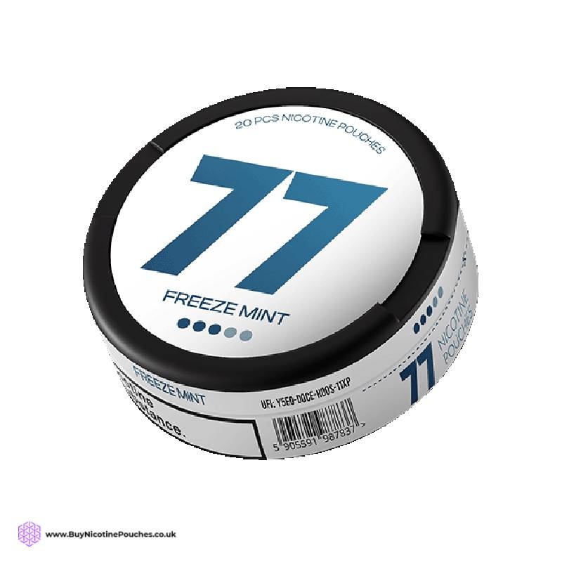 77 Freeze Mint Nicotine Pouches