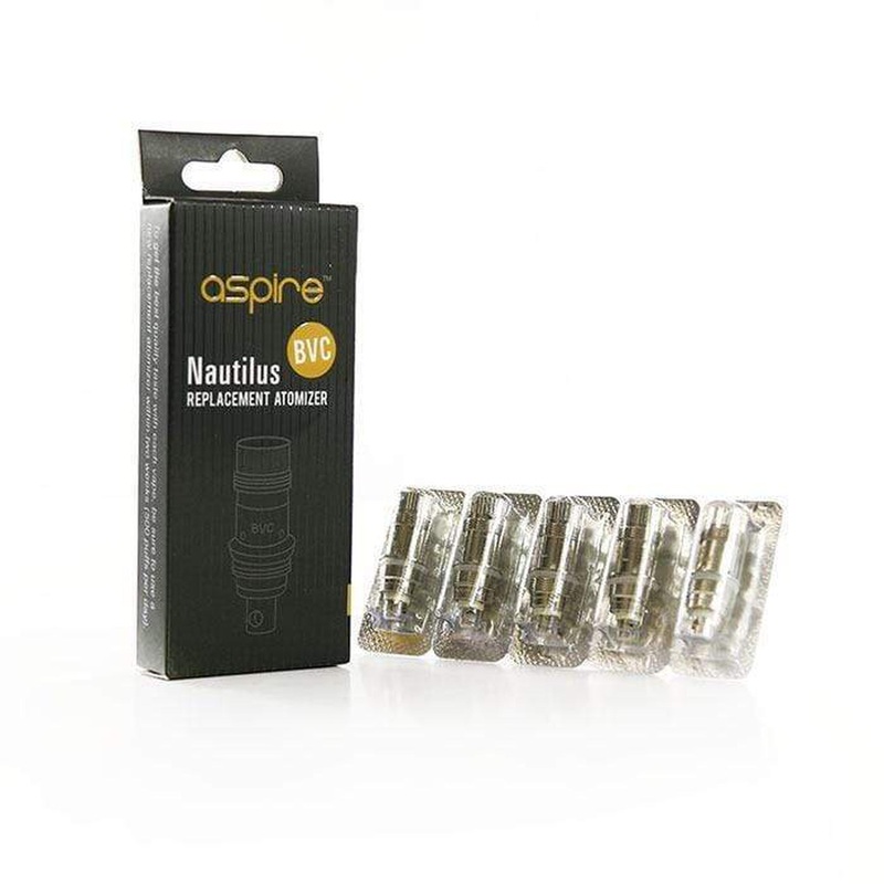 Aspire Coils|Aspire Cleito 120/0.16 Ohms 5/Pack|TRITON 1.8 Ohm 5/Pack|Atlantis 0.3 Ohms 5/Pack|PockeX|Nautilus BVC 1.8 ohms / 5/pack|Aspire Nautilus AIO