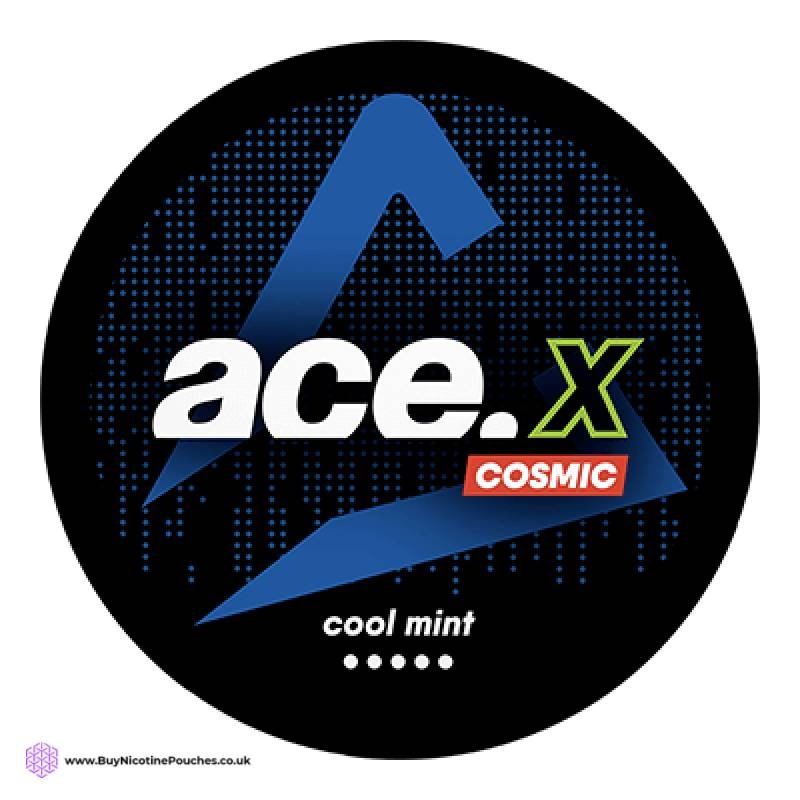 Cosmic Cool Mint X Nicotine Pouches by Ace