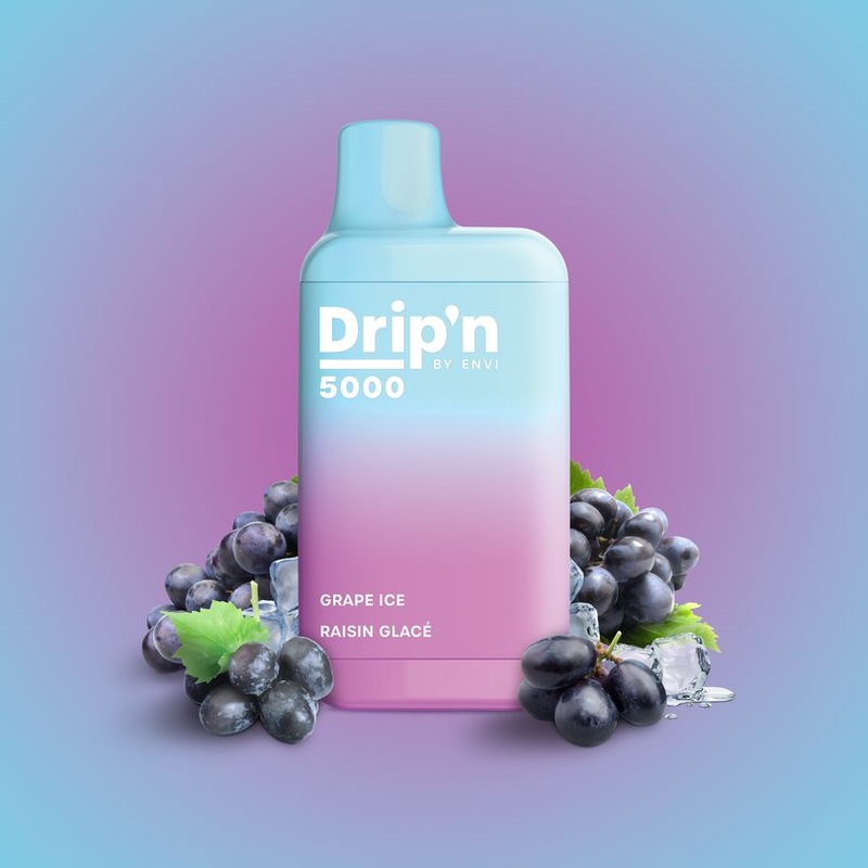 DRIP’N Disposable By ENVI – Grape ICE
