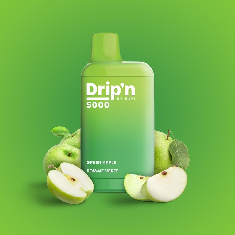 DRIP’N Disposable By ENVI – Green Apple