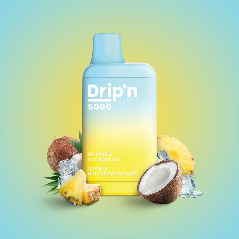 DRIP’N Disposable By ENVI – Pineapple Coconut Ice