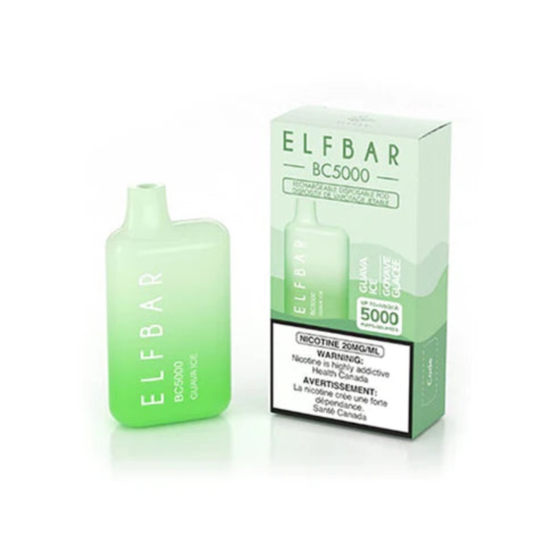 ELF BAR BC5000 Disposable Vape – Guava Ice