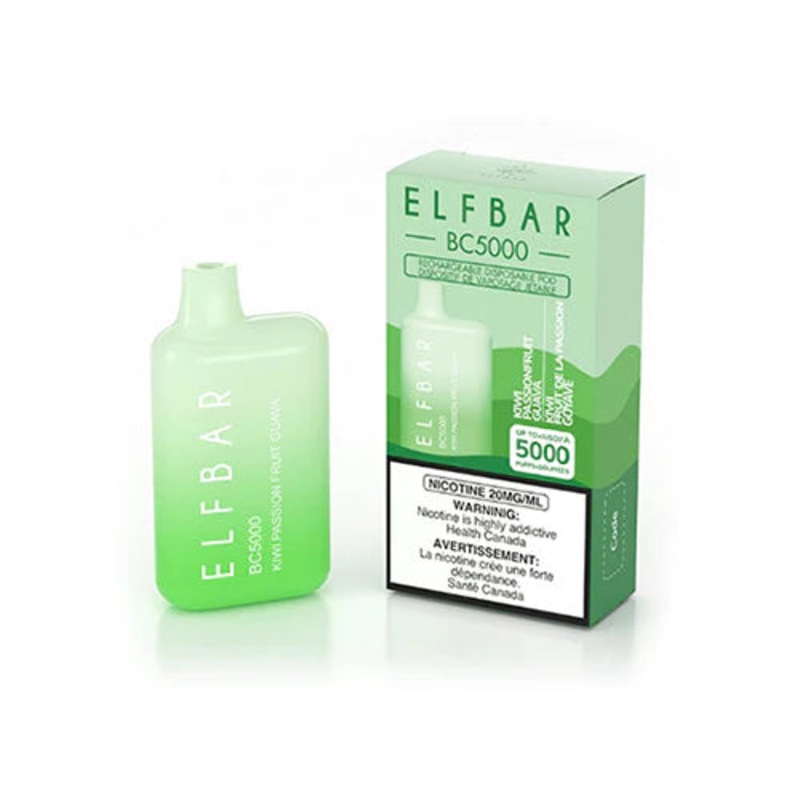 ELF BAR BC5000 Disposable Vape – Kiwi Passionfruit Guava