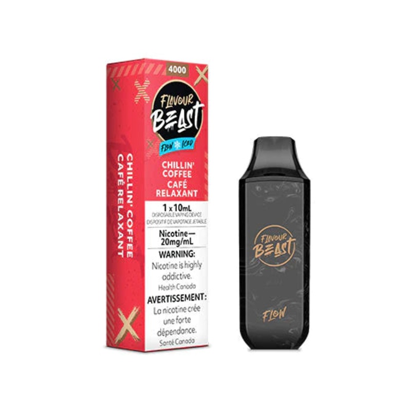 Flavour Beast Flow Rechargeable Disposable 4000 Puffs – Chillin Coffee Iced