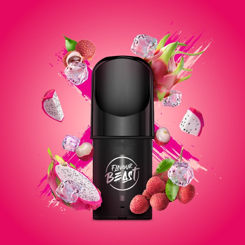 Flavour Beast Pods – STLTH Compatible – Dreamy Dragonfruit Lychee Iced