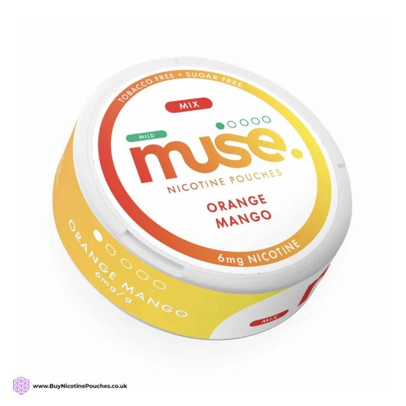 Orange Mango Pouches by Muse|6MG|12MG|18MG|24MG