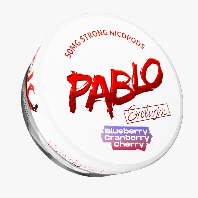 Pablo Blueberry Cranberry Cherry Nicotine Pouches