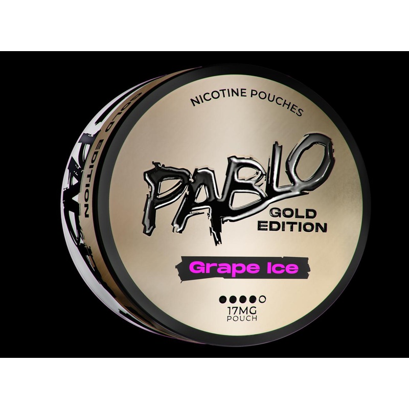 Pablo Grape Ice Gold Edition Nicotine Pouches