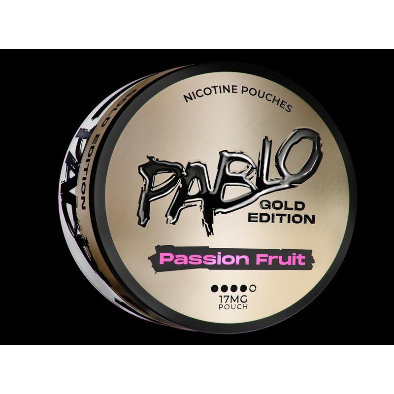Pablo Passion Fruit Gold Edition Nicotine Pouches