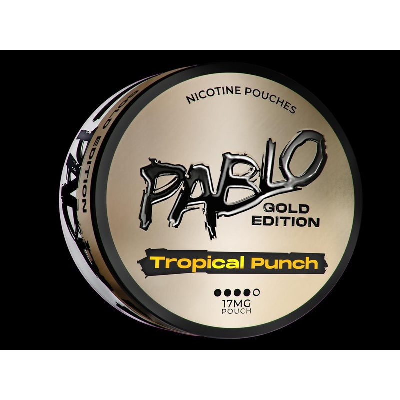 Pablo Tropical Punch Gold Edition Nicotine Pouches
