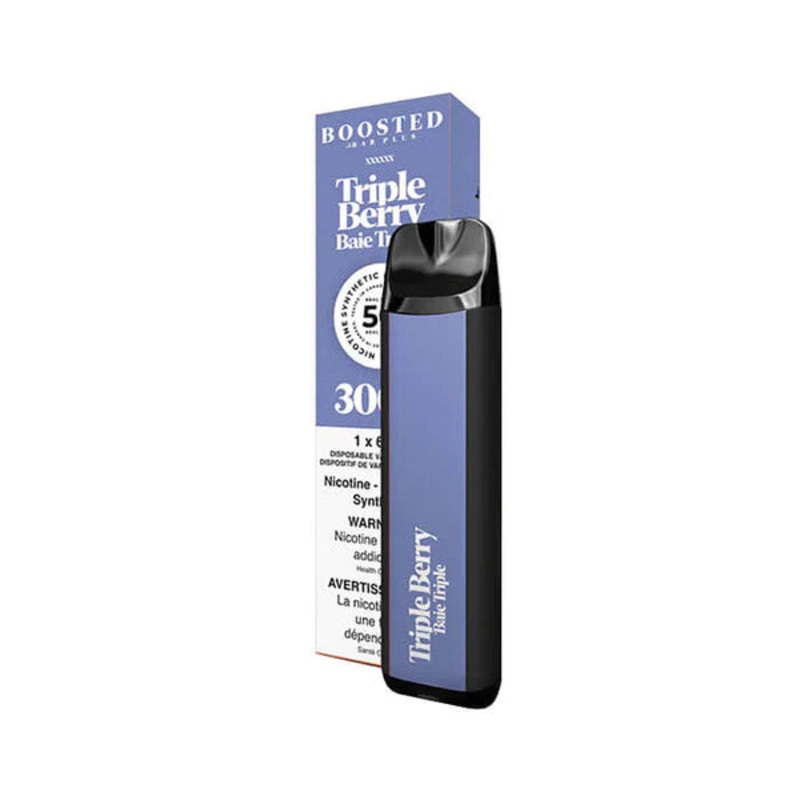 Boosted Bar Plus Disposable Vape – Triple Berry