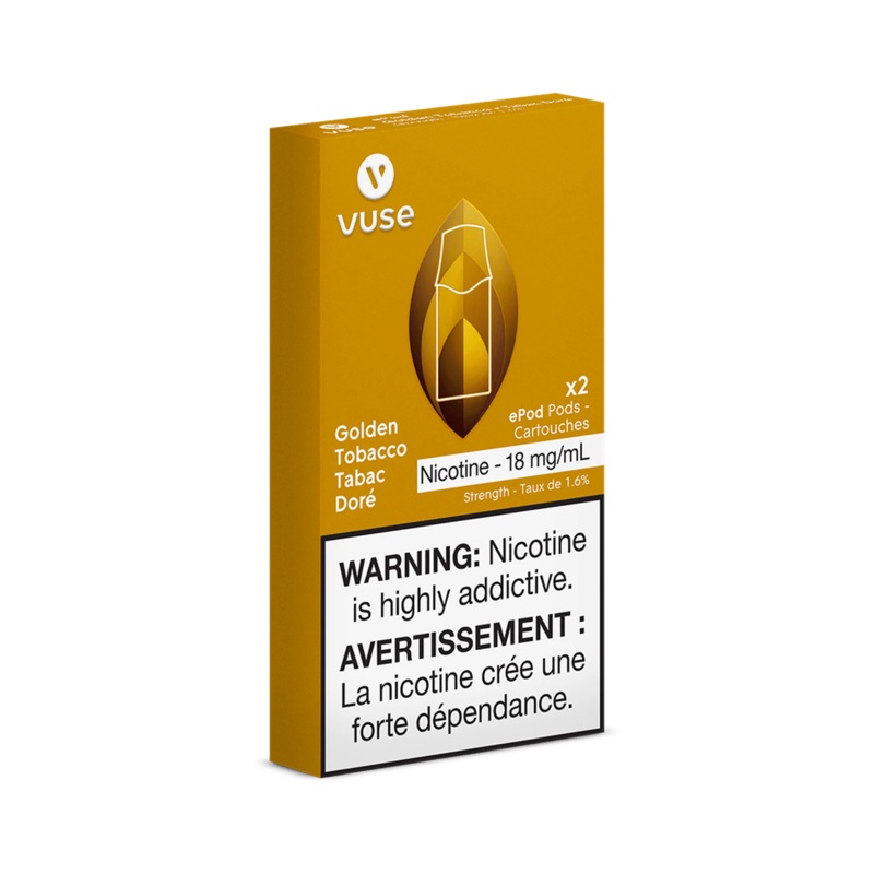 Vuse Pods Golden Tobacco|20 MG BALANCED|18 MG