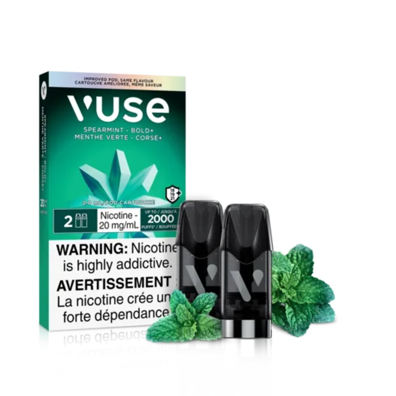 Vuse Pods – Spearmint Bold +|20 MG