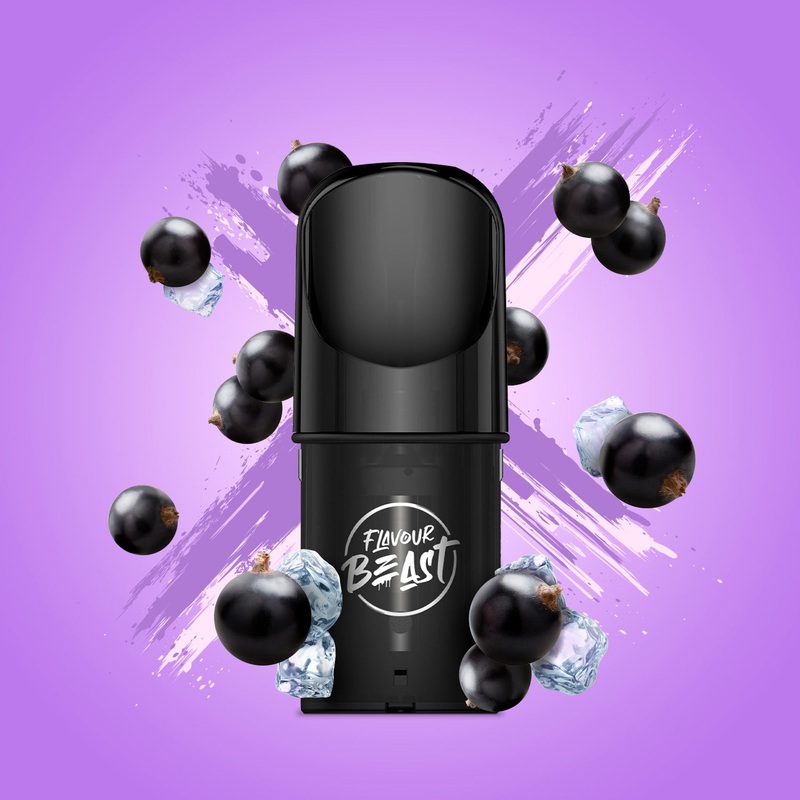 Flavour Beast Pods – STLTH Compatible – Bumpin’ Blackcurrant Iced