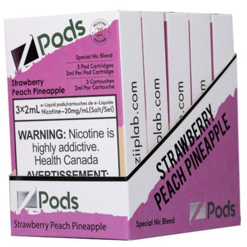 Z pods STLTH Compatible –  Strawberry Peach Pineapple