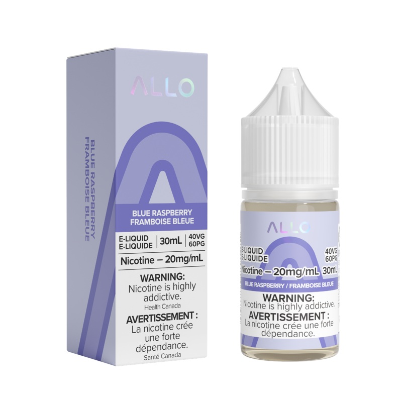 ALLO E-Liquid – Blue Raspberry – 30 ML – Salt Nic