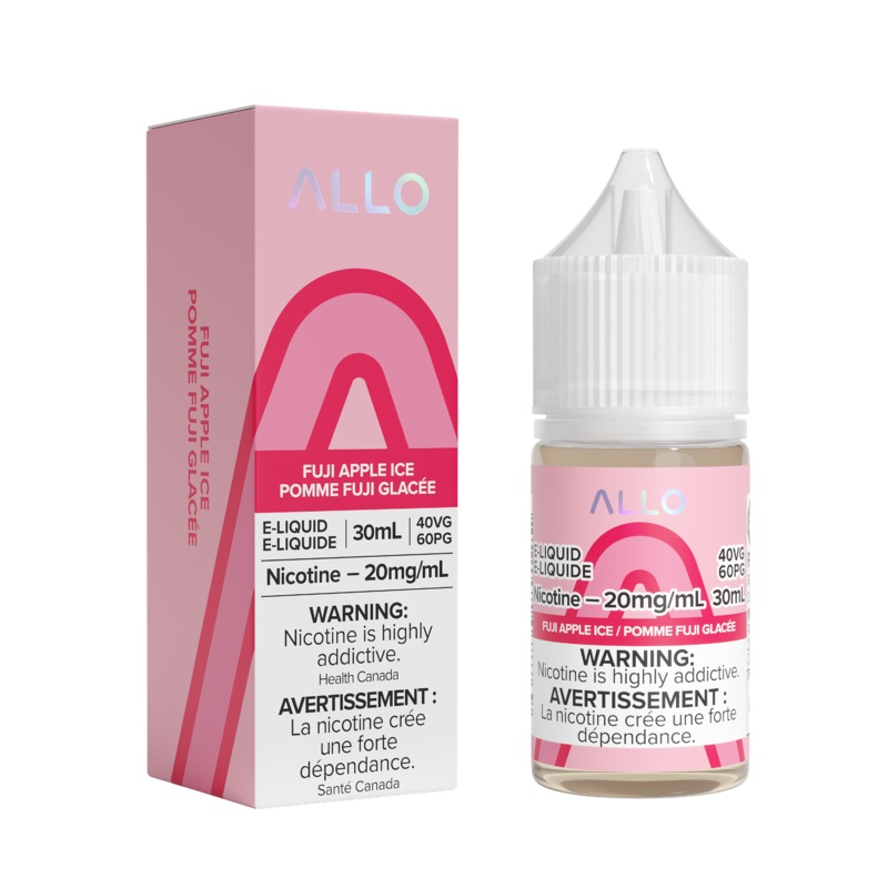 ALLO E-Liquid – Fuji Apple Ice – 30 ML – Salt Nic