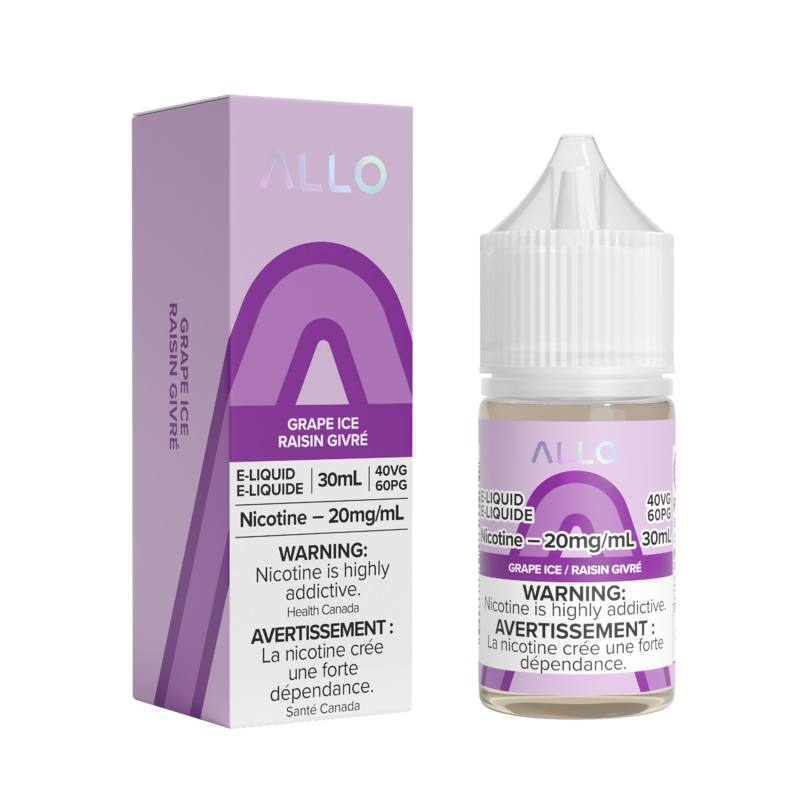 ALLO E-Liquid – Grape Ice – 30 ML
