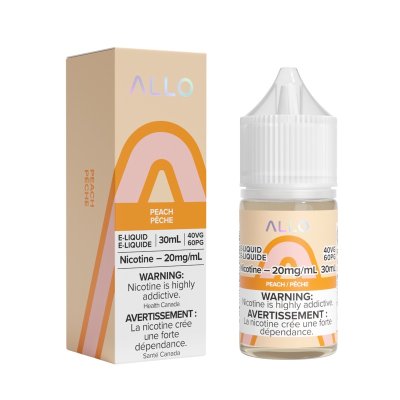 ALLO E-Liquid – Peach – 30 ML|20 MG