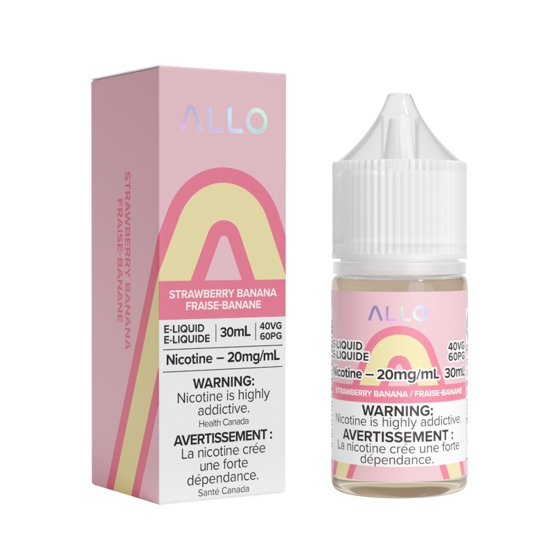 ALLO E-Liquid – Strawberry Banana – 30 ML
