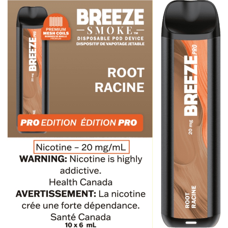 Breeze Pro Disposable Vape – Root – 2000 Puffs
