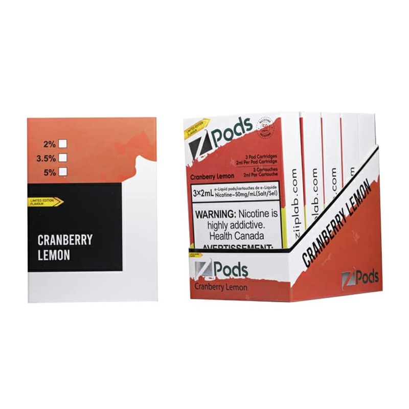 Z pods STLTH Compatible –  Cranberry Lemon