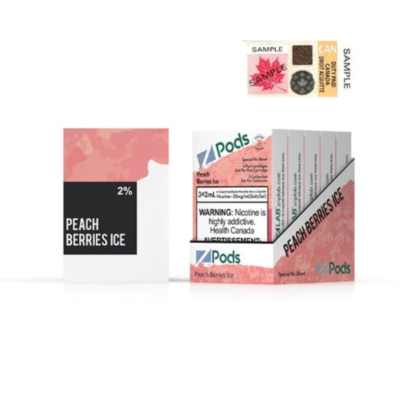 Z Pods Stlth Compatible Peach Berries Ice