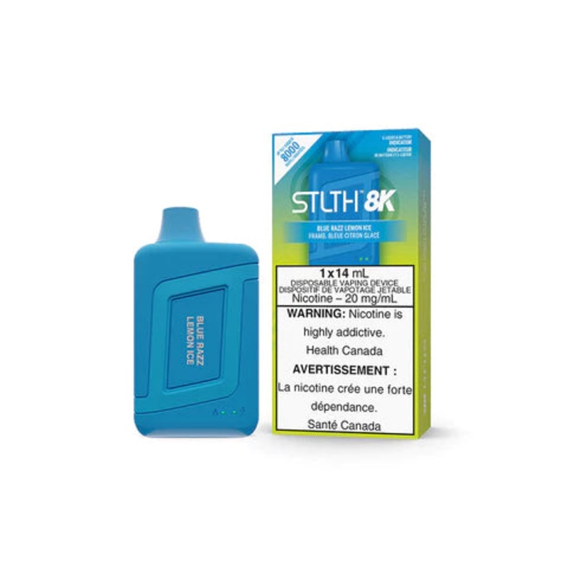 Stlth 8K Disposable Vape – Blue Razz Lemon Ice