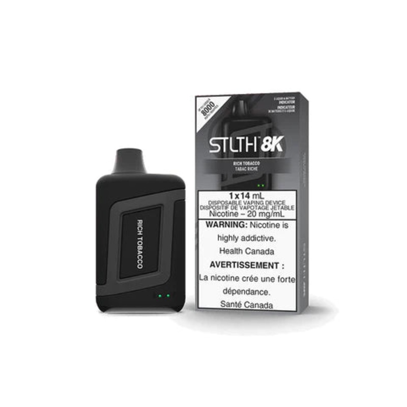 Stlth 8K Disposable Vape – Rich Tobacco