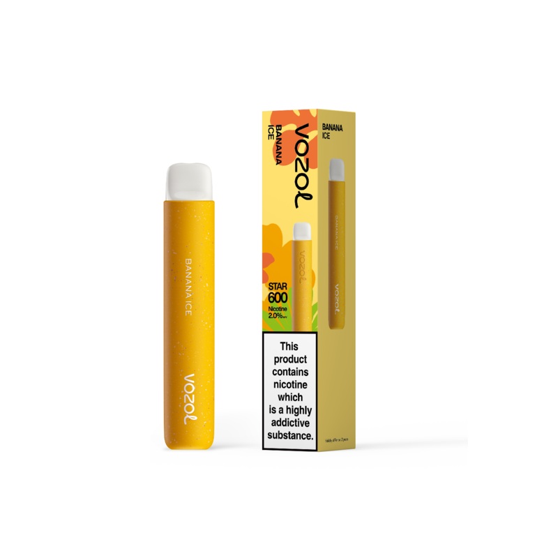 Vozol Bar 600 Banana Ice