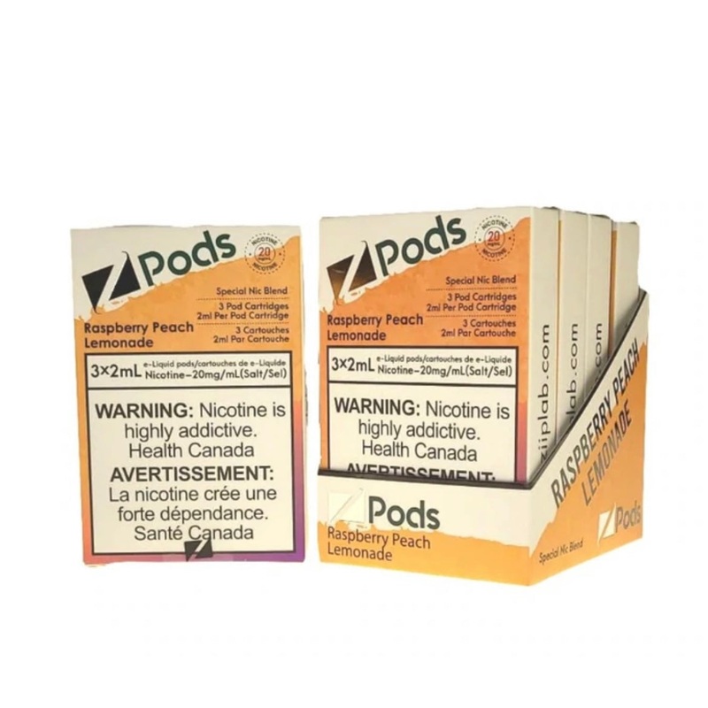 Zpods STLTH Compatible – Raspberry Peach Lemon