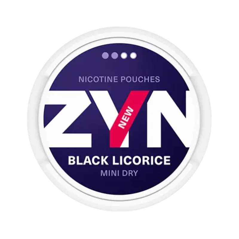 Zyn Mini Dry Black Licorice 3mg