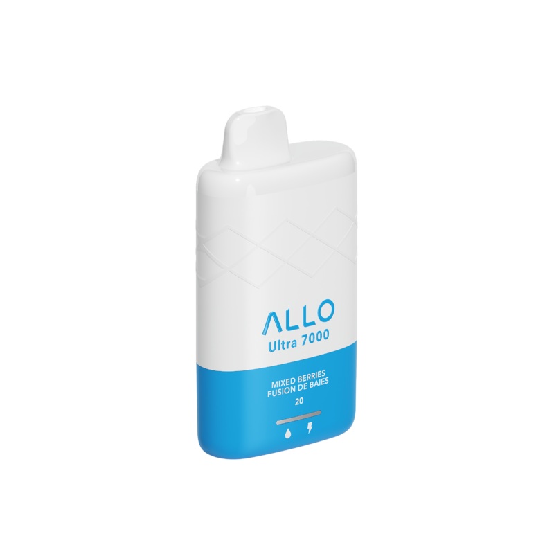Allo Ultra – 7000 Puffs – Rechargeable Disposable Vape – Mixed Berries
