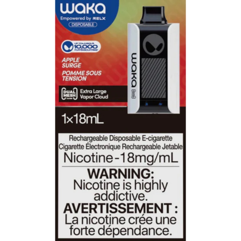 Waka By RELX 10000 Puff Disposable – Apple Surge