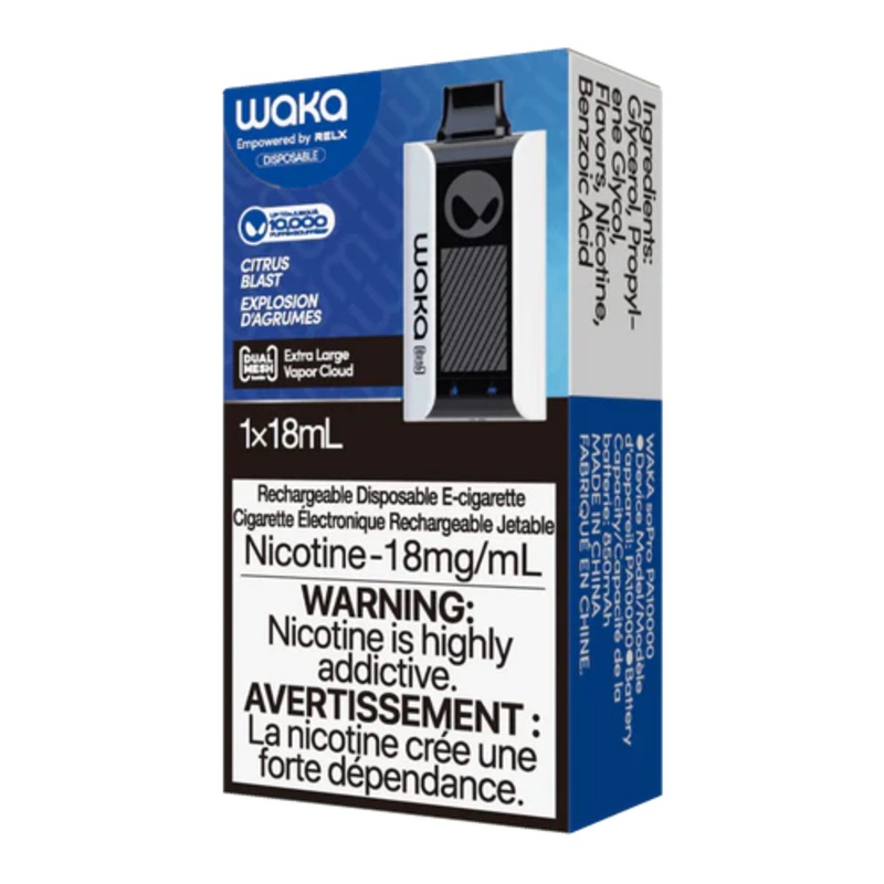 Waka By RELX 10000 Puff Disposable – Citrus Blast