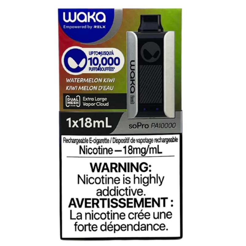 Waka By RELX 10000 Puff Disposable – Watermelon Kiwi