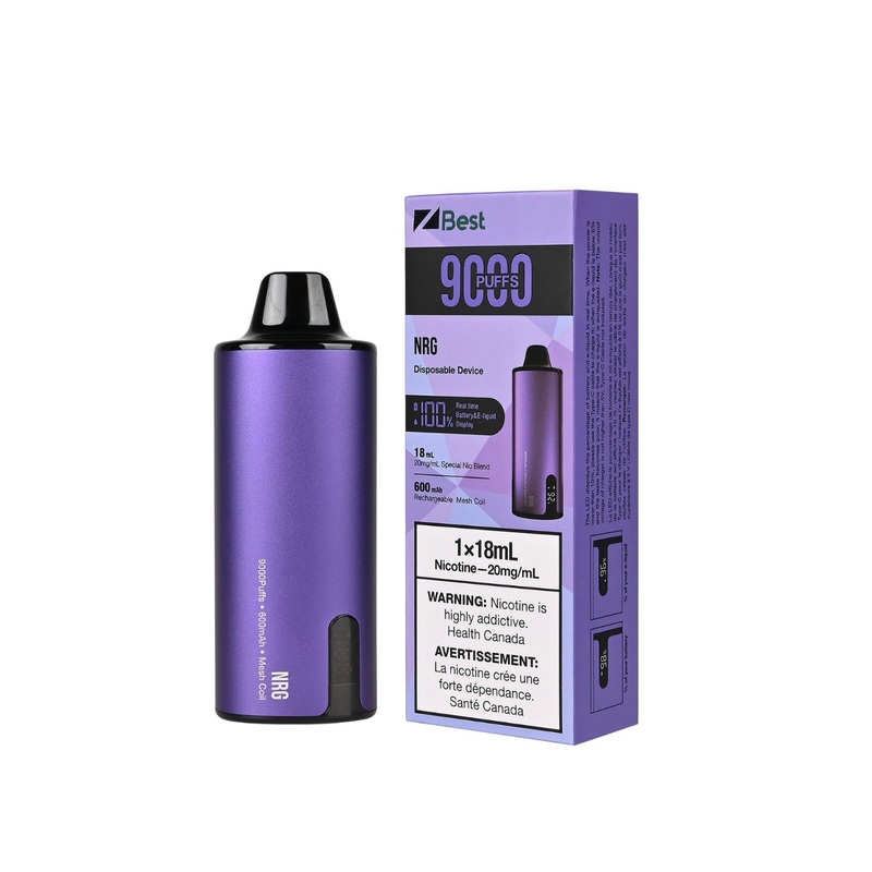 Z BEST Disposable – ZPOD – SPECIAL NIC BLEND – 9000 Puffs – NRG