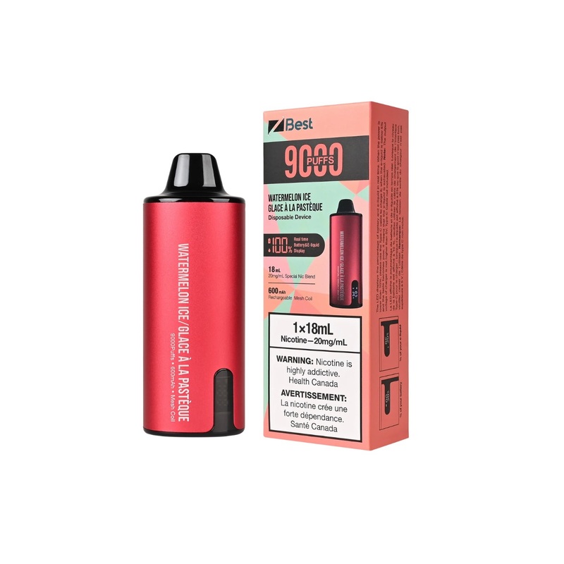 Z BEST Disposable – ZPOD – SPECIAL NIC BLEND – 9000 Puffs – Watermelon Ice