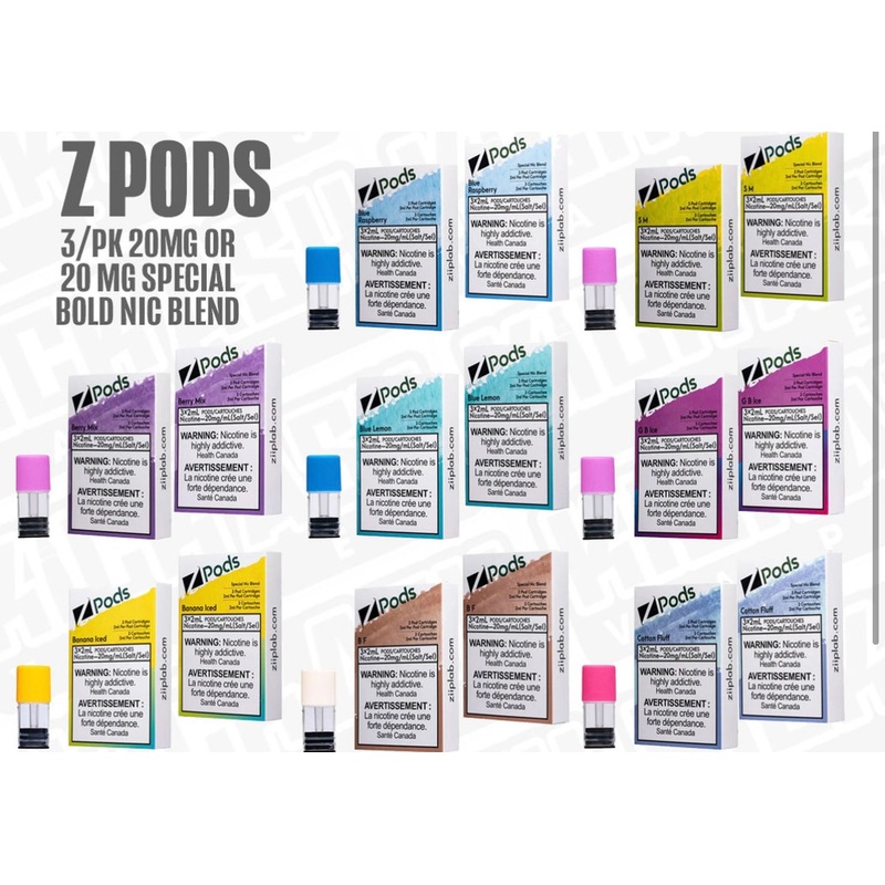 Z pods STLTH Compatible -Lychee Peach