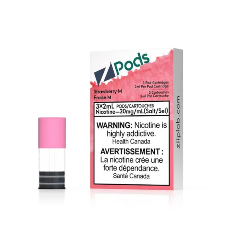 Z pods STLTH Compatible – Strawberry M
