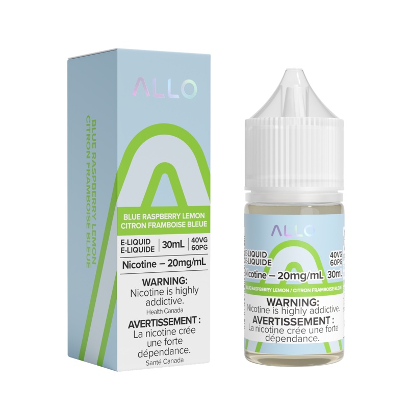 ALLO E-Liquid – Blue Raspberry Lemon – 30 ML – Salt Nic