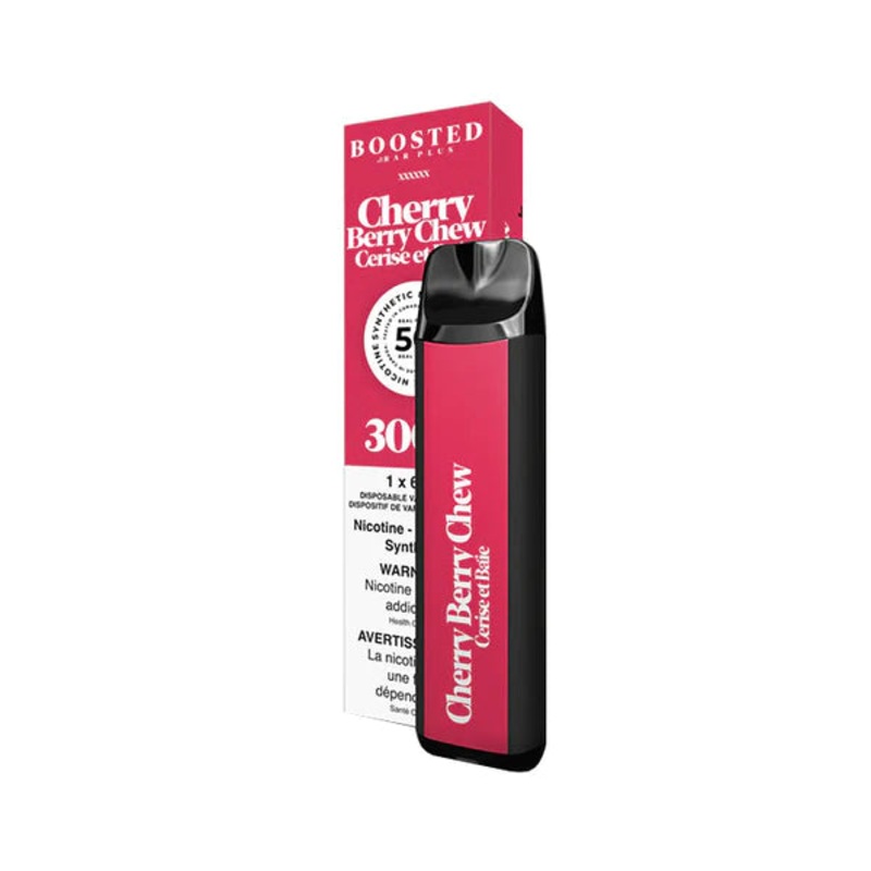 Boosted Bar Plus Disposable Vape – Cherry Berry BBG
