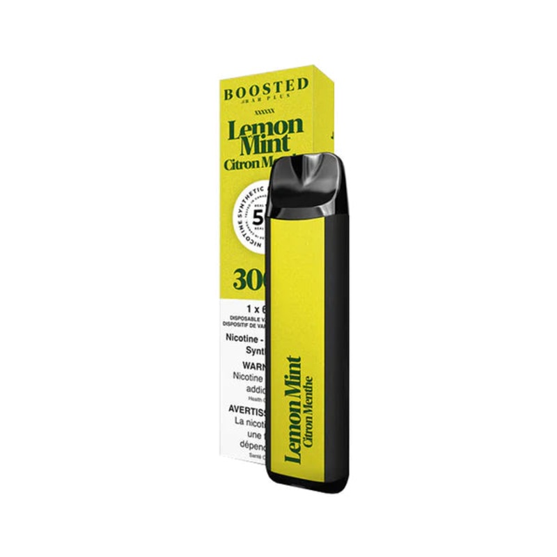 Boosted Bar Plus Disposable Vape – Lemon Mint