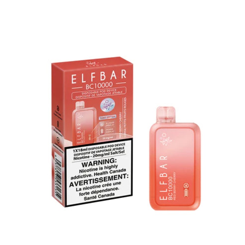 Elf Bar BC10000 Disposable Vape – Red Berry Cherry – 10000 Puffs