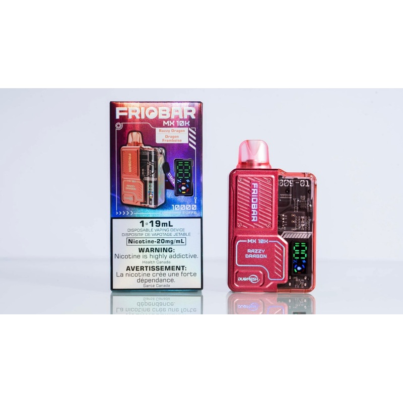 FRIOBAR MX 10K Disposable Vape – Razzy Dragon