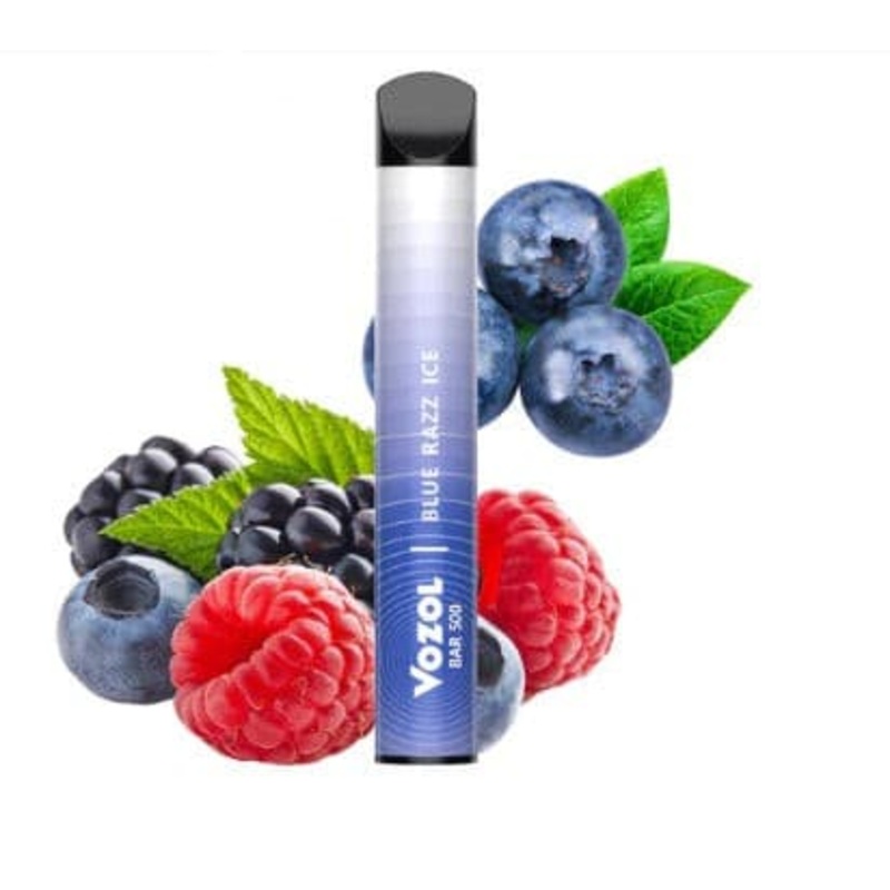 Vozol Bar 500 Blue Razz Ice