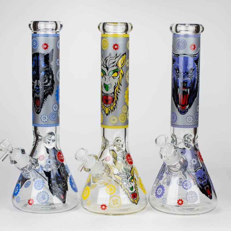 JJ WOLF GLOW IN THE DARK – GLASS BONG