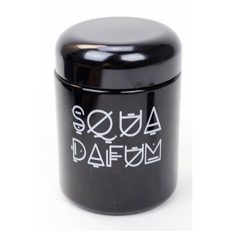 Squadafum Quartz Jar Pot UV Future Logo 250 ml