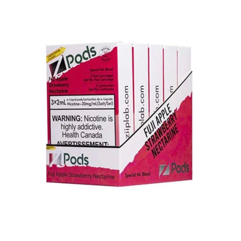 Z pods STLTH Compatible – Fuji Apple Strawberry Nectarine
